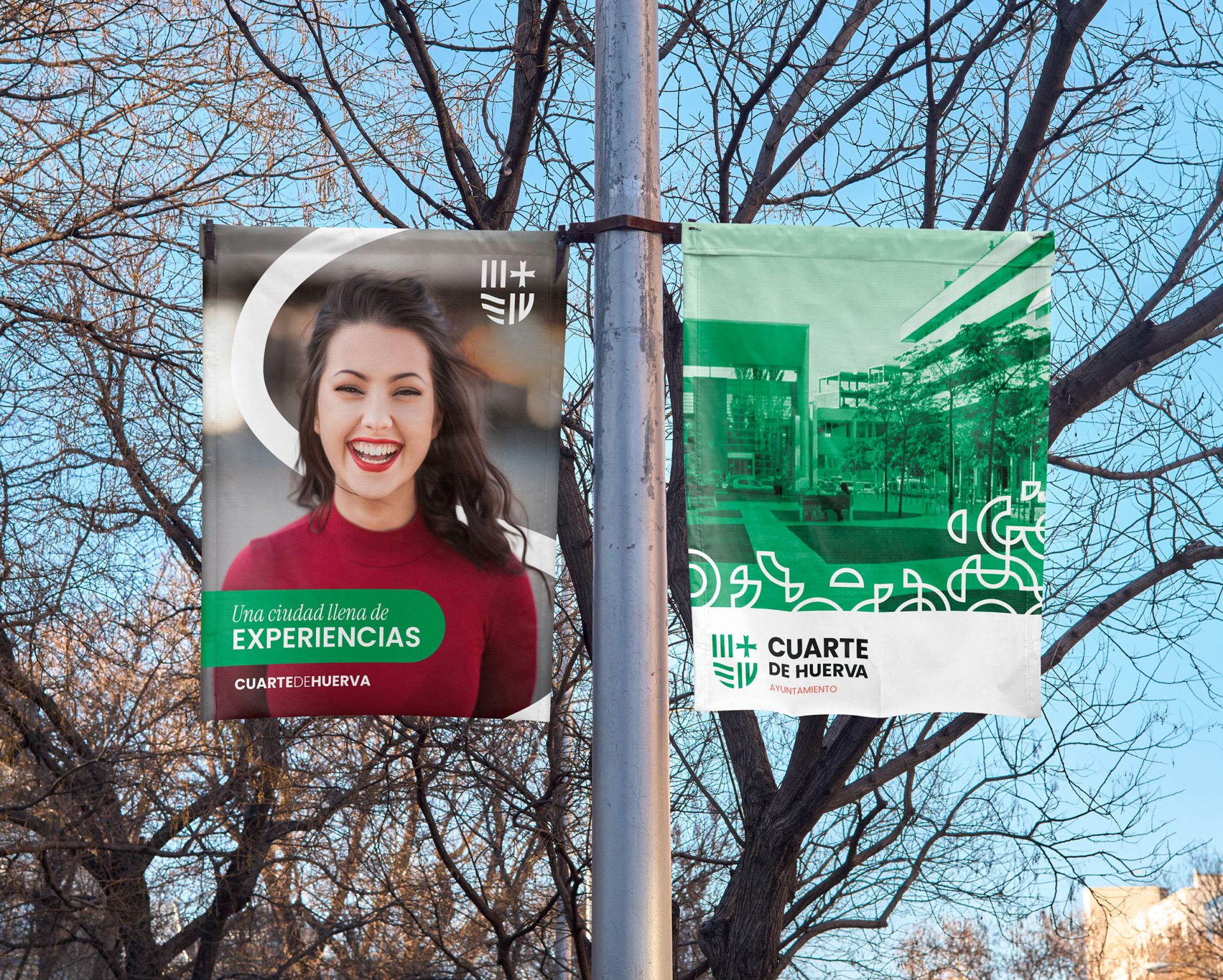 Identidad visual de Cuarte de Huerva