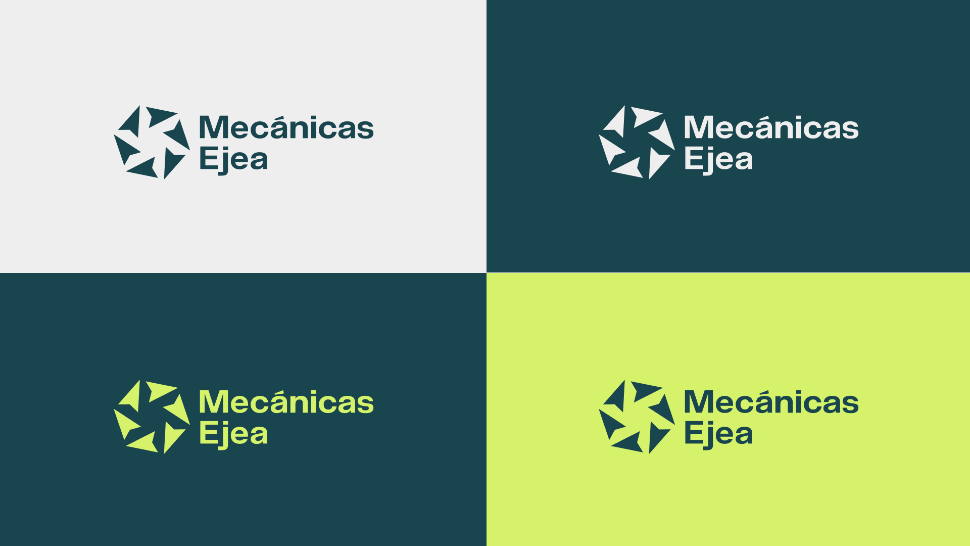 Identidad visual - Mecánicas Ejea - Marco Gráfico