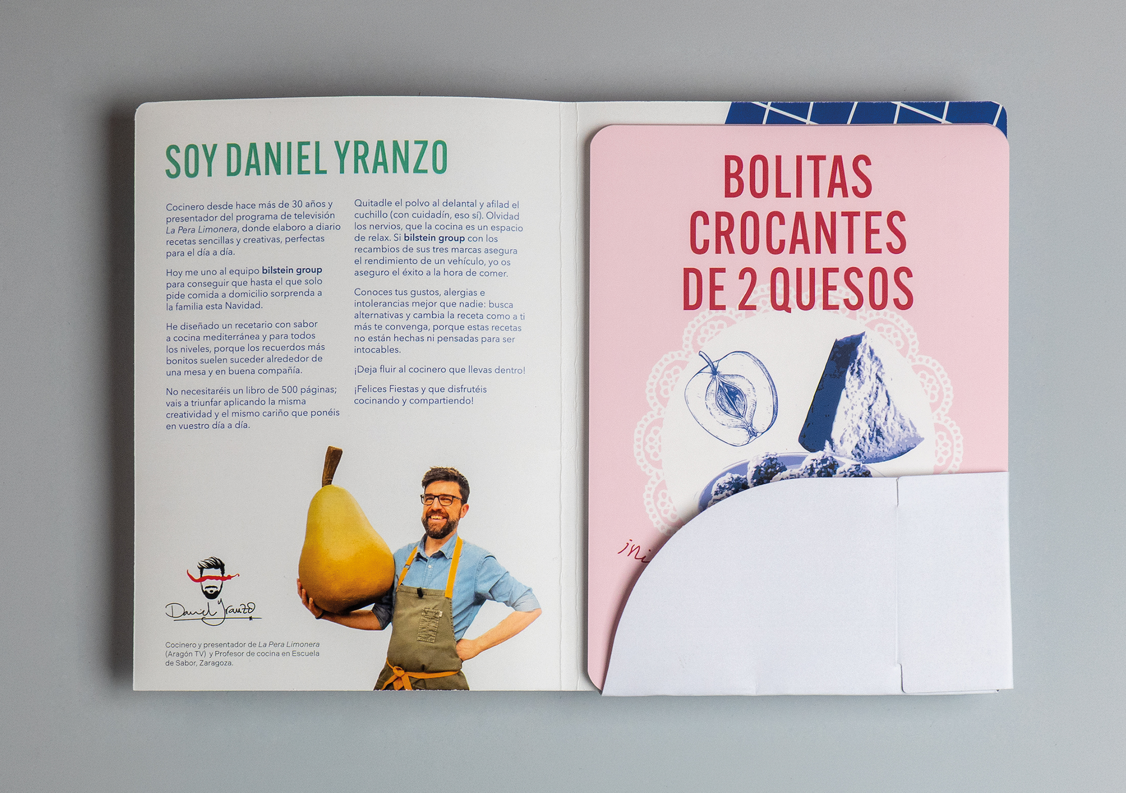 Libro campaña Navidad bilstein group Zaragoza