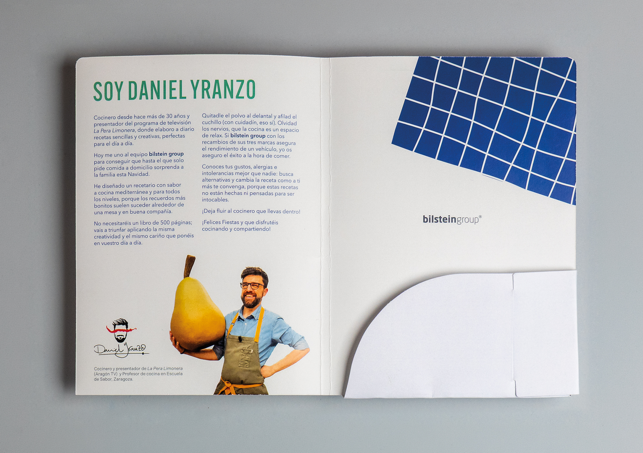 Libro campaña Navidad bilstein group Zaragoza