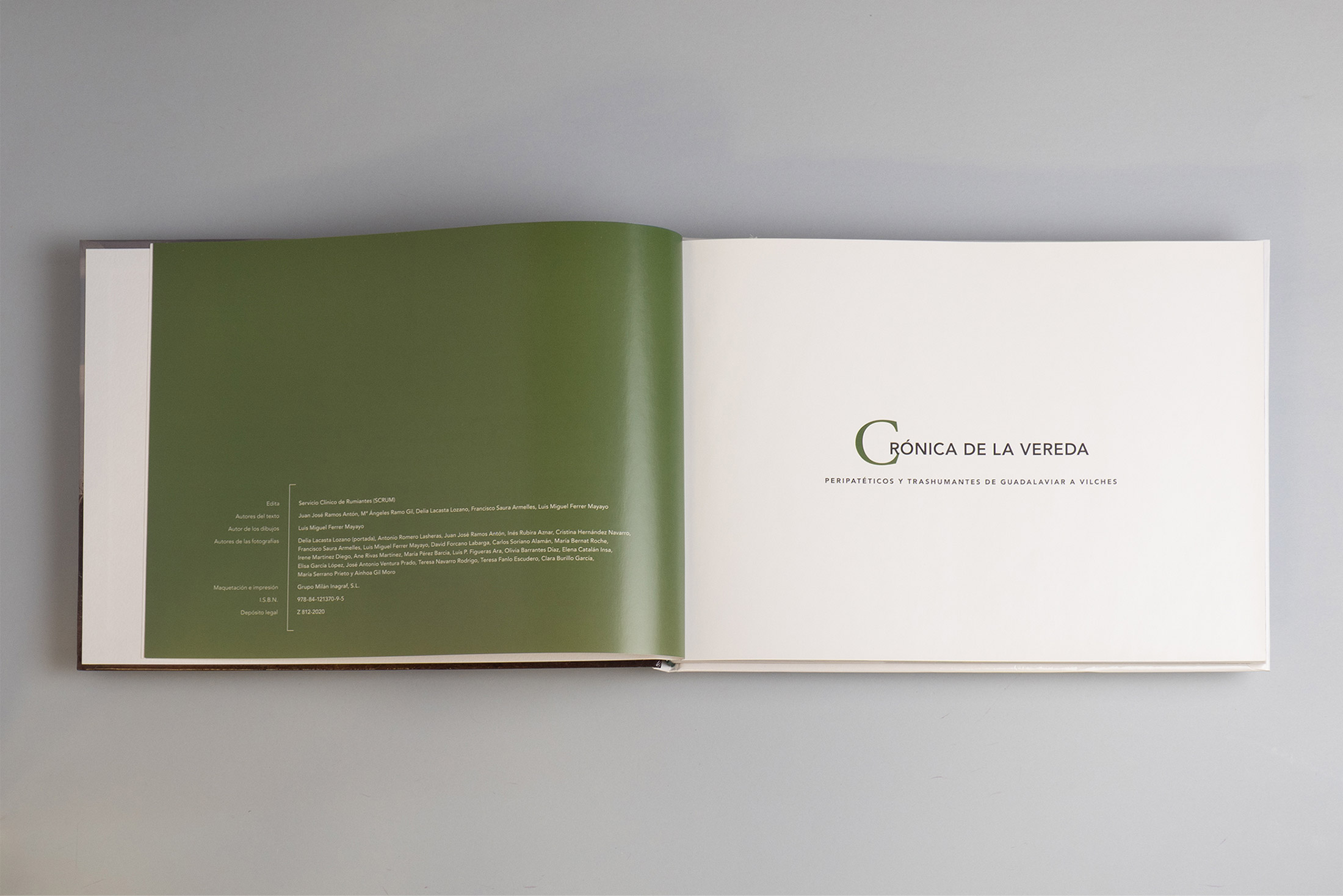 Libro Crónica de la Vereda Zaragoza